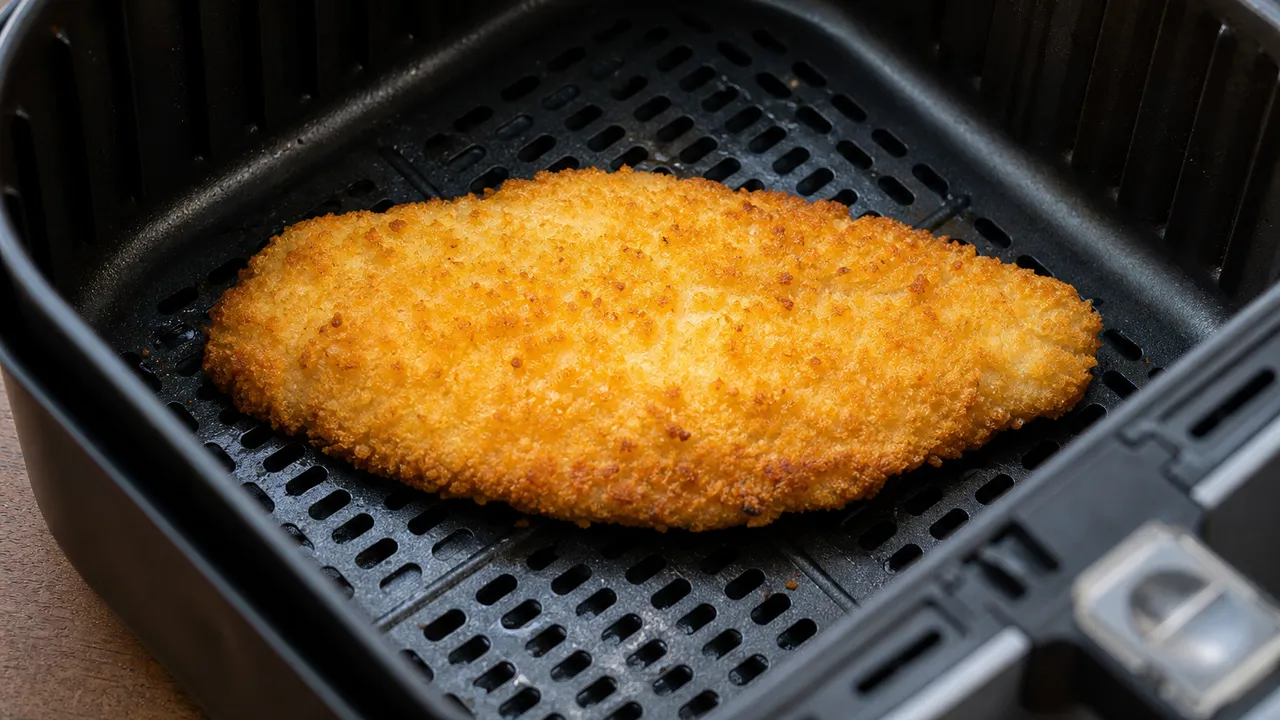 Poisson pané surgelé à l'airfryer : temps de cuisson et panure dorée